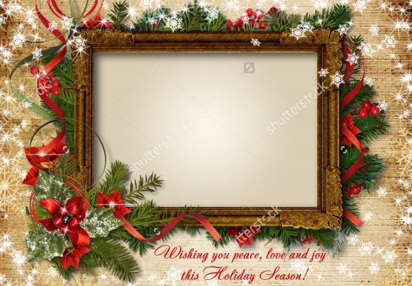 Christmas Photo Frame Card