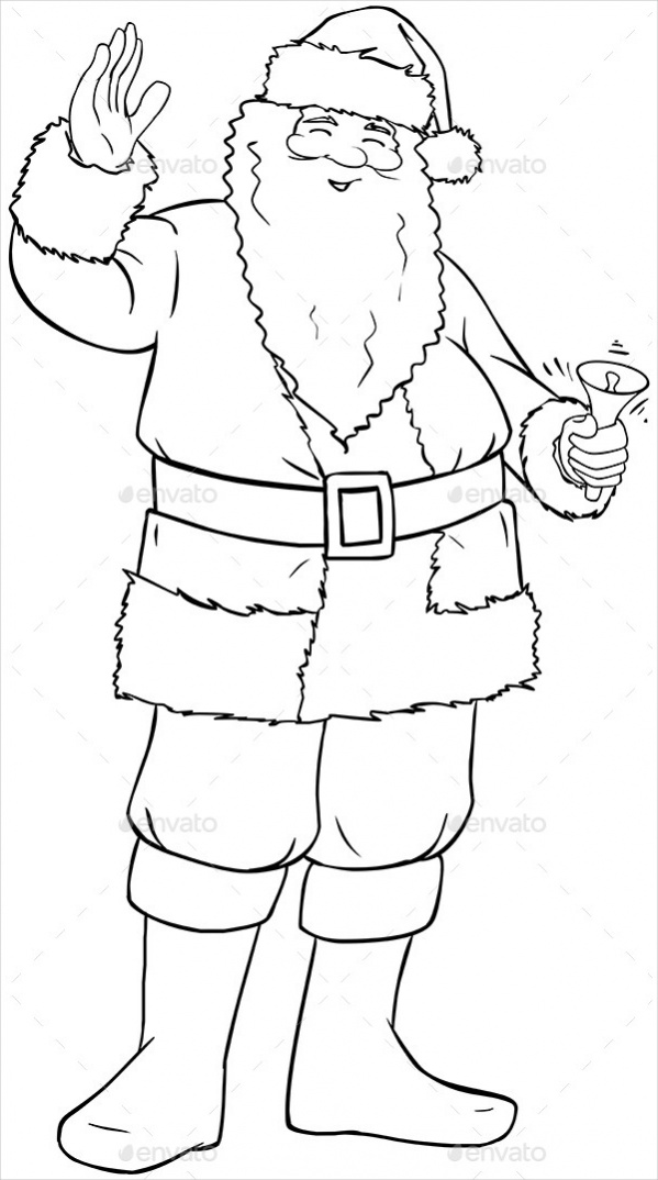FREE 20+ Christmas Coloring Pages in AI Vector EPS PDF