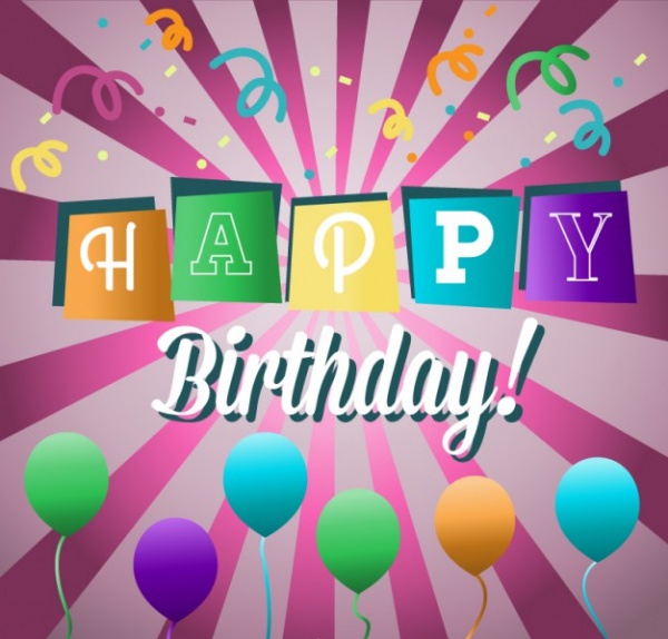 Colorful Happy Birthday Banner