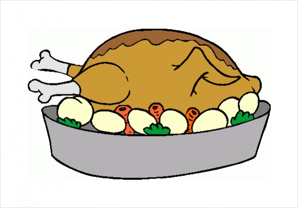 Cooked Turkey Clipart