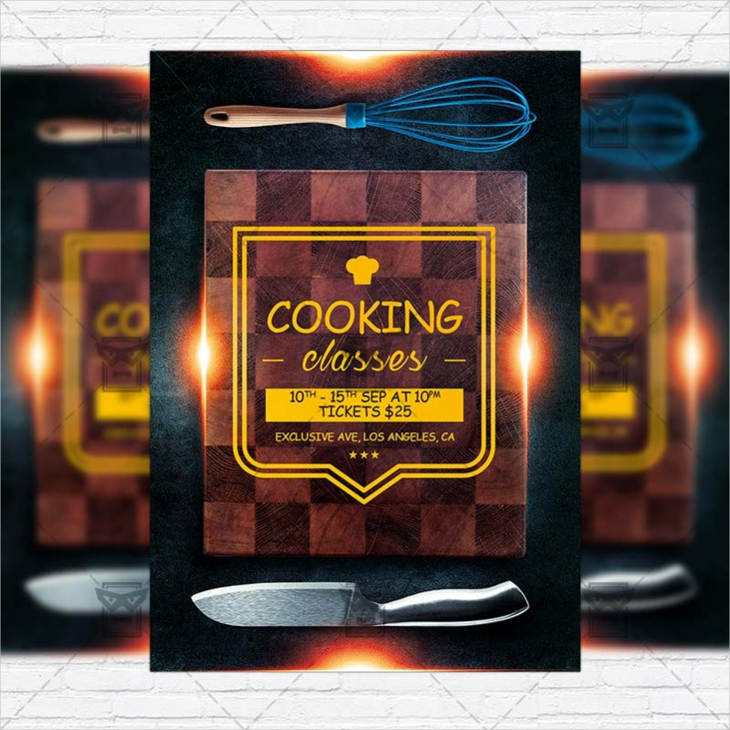 Cooking Flyer For Free