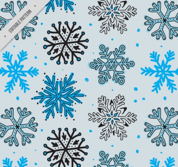 Cute Snowflake Pattern