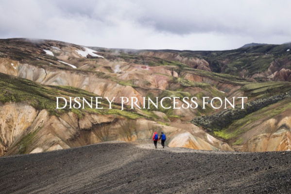 Disney Princess Font