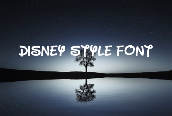 Disney Style Font