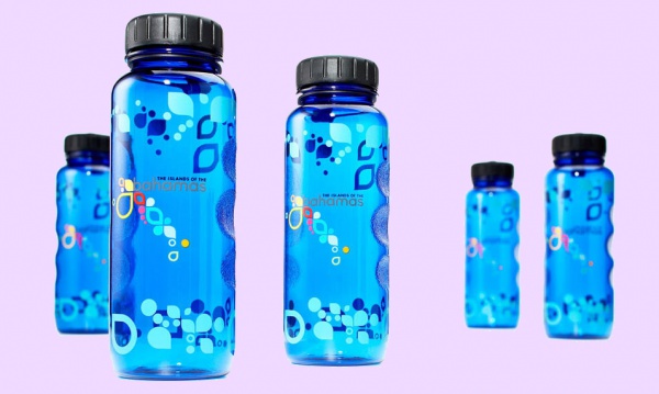 Editable Water Bottle Packaging