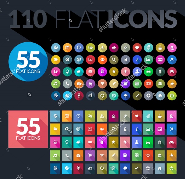 Flat Design Icons