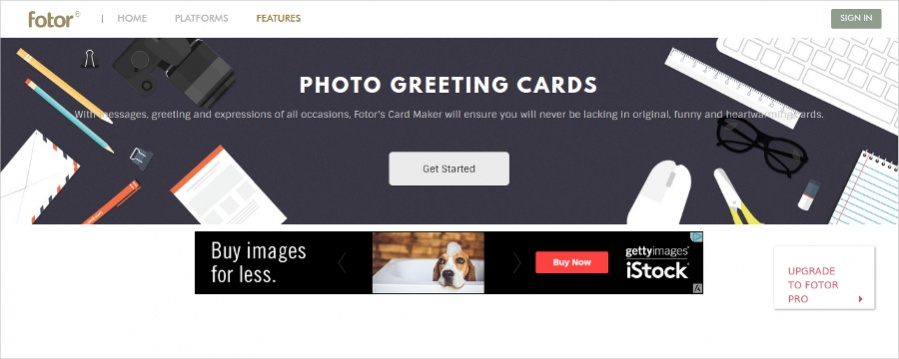 Fotor - Online Greeting Maker