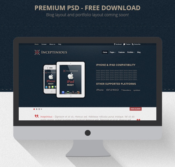 Free Business Website Template