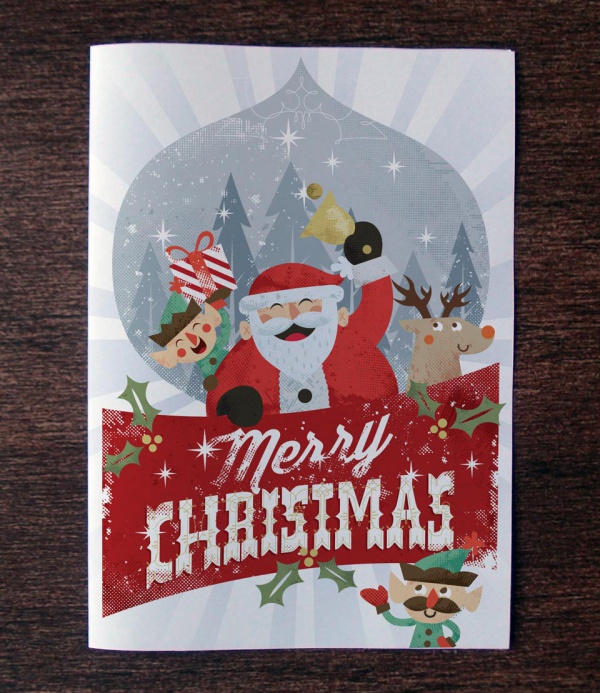 Free Christmas Card Invitation