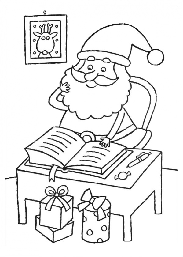 Free Christmas Coloring Page