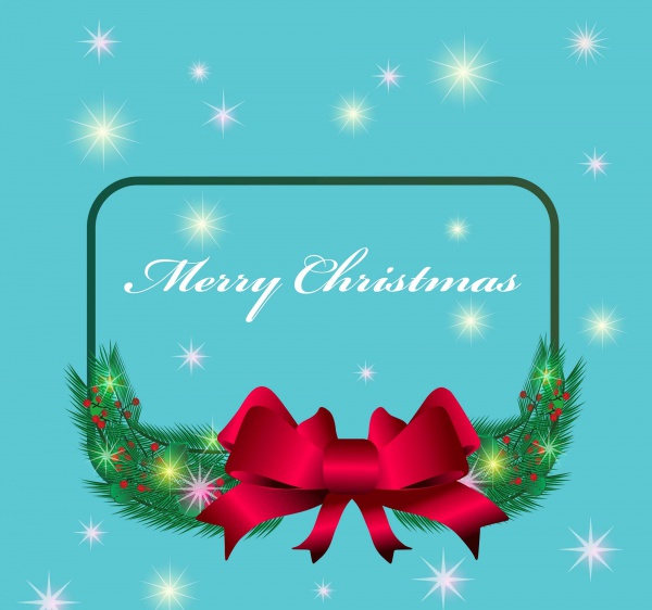 Free Christmas Greeting Frame Design