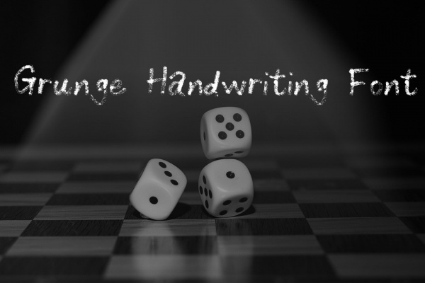Free Grunge Handwriting Font