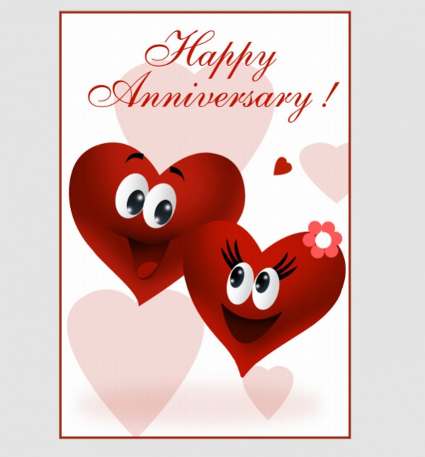 Free Printable Anniversary Card