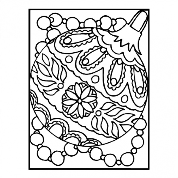43 Free Christmas Coloring Pages PNG
