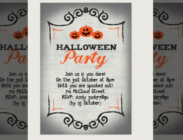 Free Printable Halloween Flyer