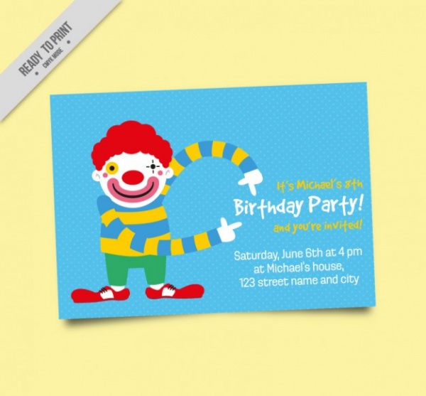 Free Printable Surprise Birthday Invitation