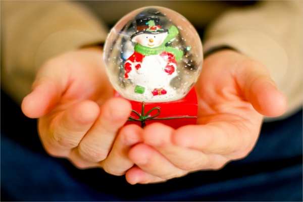 Free Snow Globe Christmas Picture