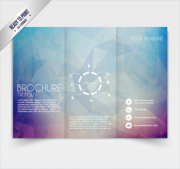 Tri Fold Brochure Template Illustrator Free Download