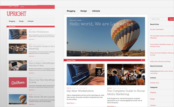 Free WordPress Website Template