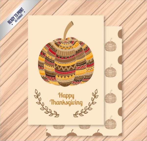 Happy Thanksgiving Card Printable