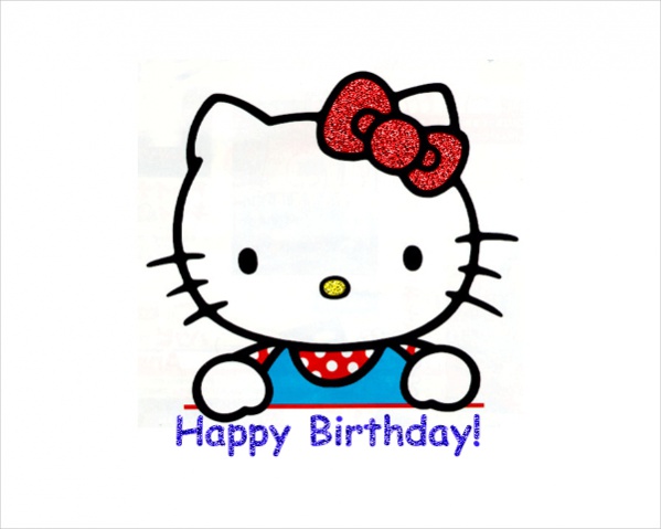 Hello Kitty Birthday Clipart