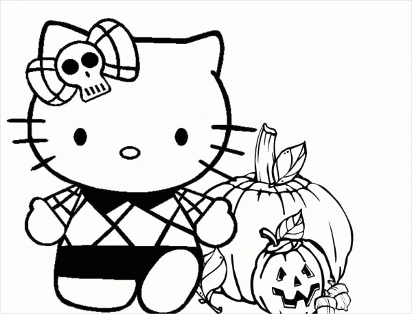 FREE 18 Hello  Kitty  Coloring Pages in PDF AI