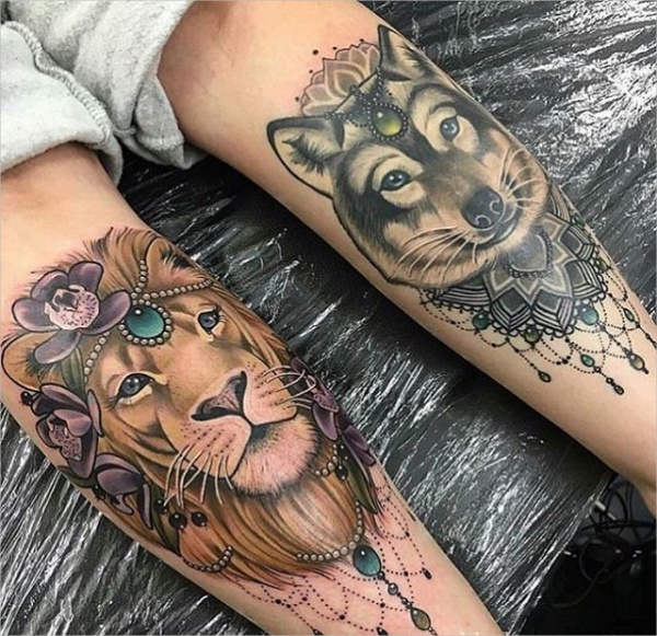 Lion Tattoo Design