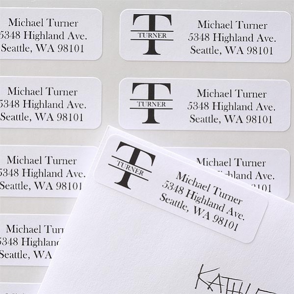 Name Return Address Label