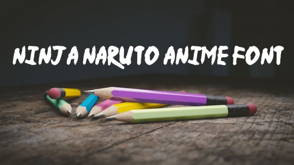 Ninja Naruto Anime Font