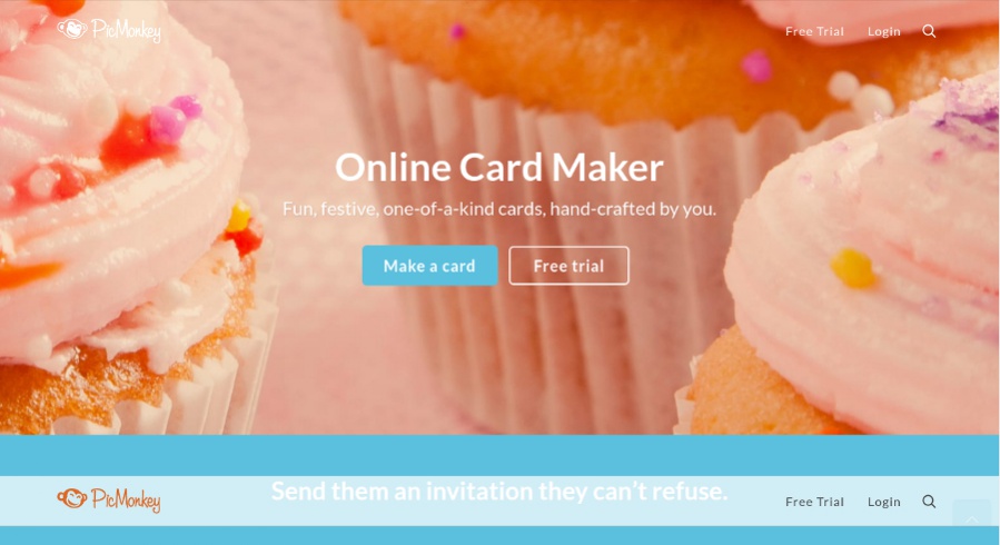 Picmonkey - Online Card Maker