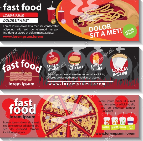 Print Fast Food Flyer