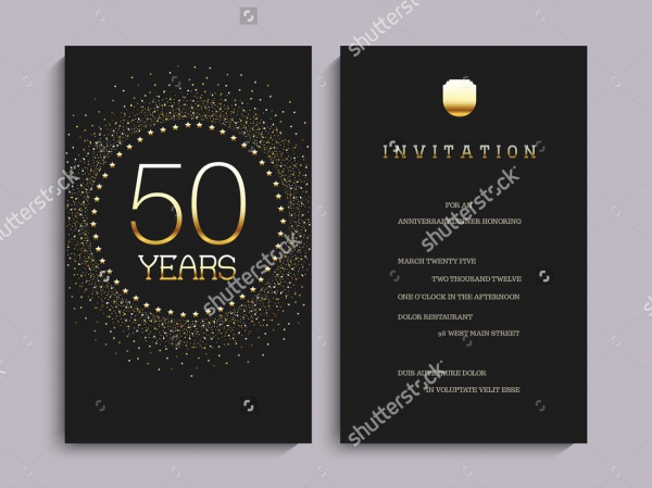 Printable Anniversary Invitation