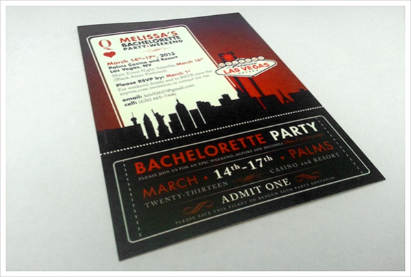 Printable Bachelorette Party Invitation