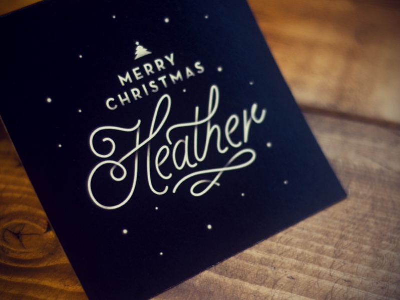 Printable Holiday Christmas Card