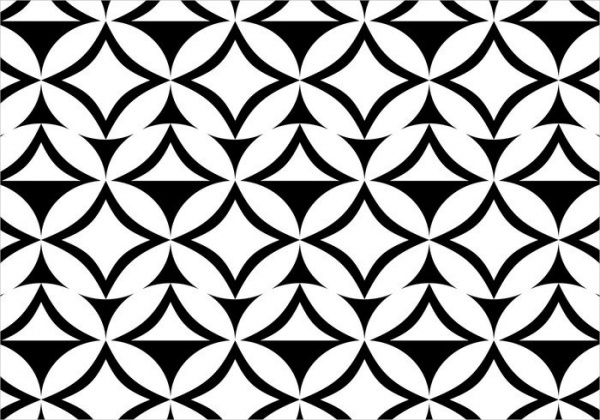 Simple Black and White Pattern