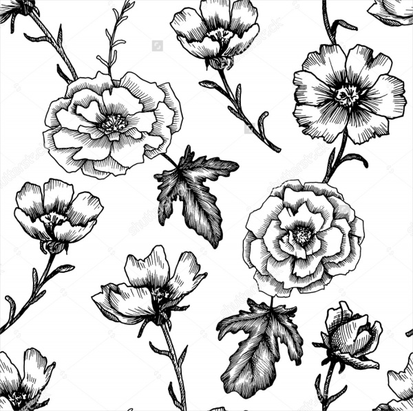 Download FREE 17+ Beautiful Flower Drawings in Vector EPS | AI