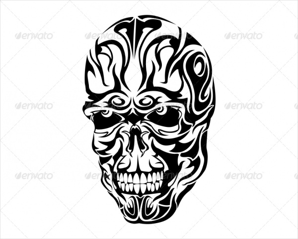 Skull Tattoo Design