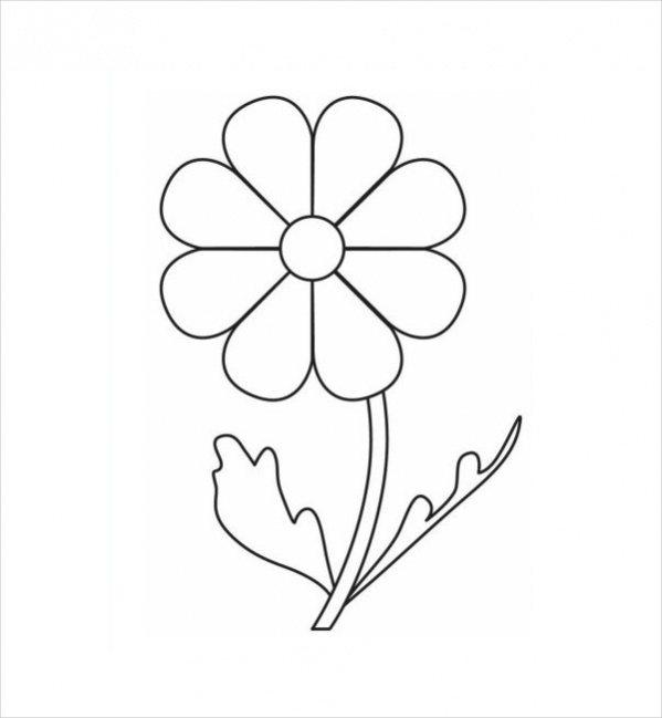 FREE 19 Flower Coloring Pages In PDF AI