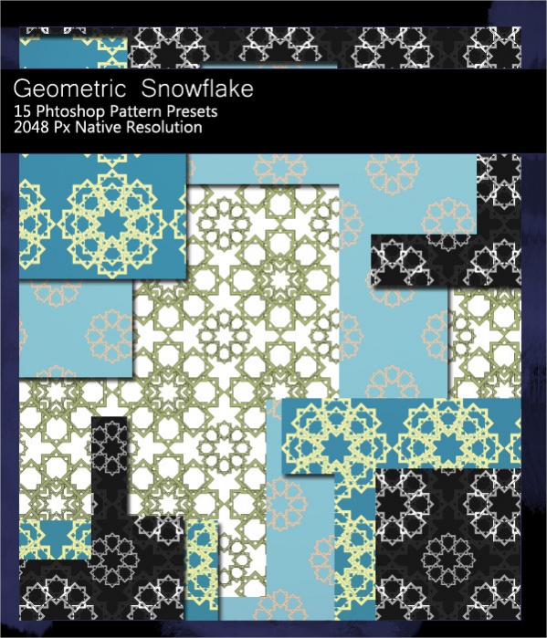 Snowflake Geometric Pattern