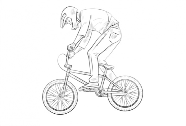 Sports Coloring Page for Adults