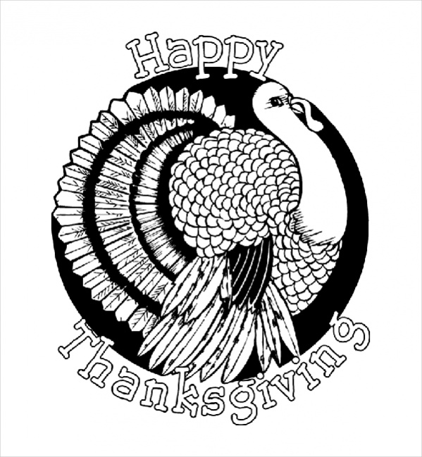FREE 19+ Best Thanksgiving Coloring Pages in AI