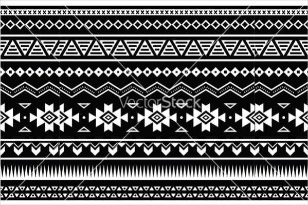 Tribal Aztec Seamless Pattern