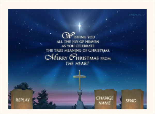 Unique Personalized Christmas Card