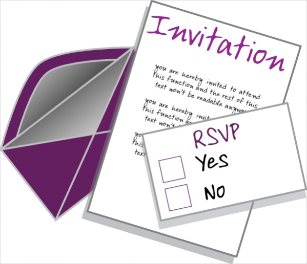 Wedding Invitation Clipart