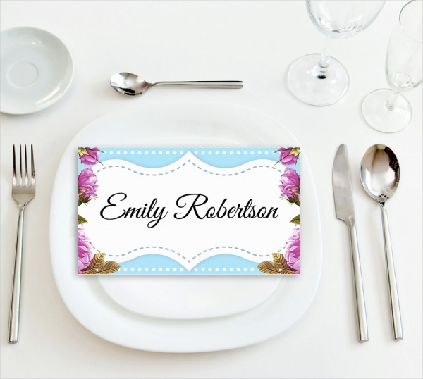 Wedding Name Tag