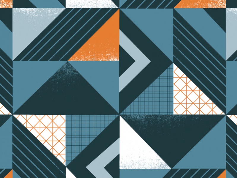 geometric quilt pattern