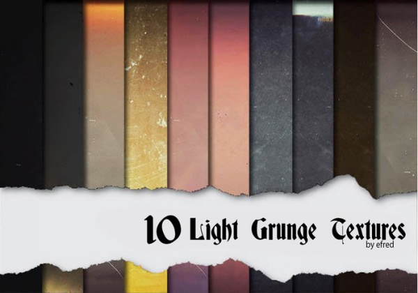 10 Light Grunge Textures