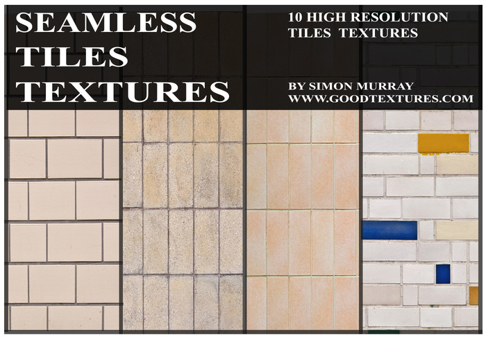 10 Seamless Ceramic Tiles Textures