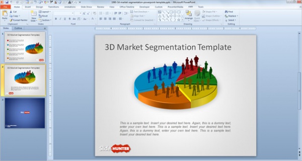 3D Marketing Presentation