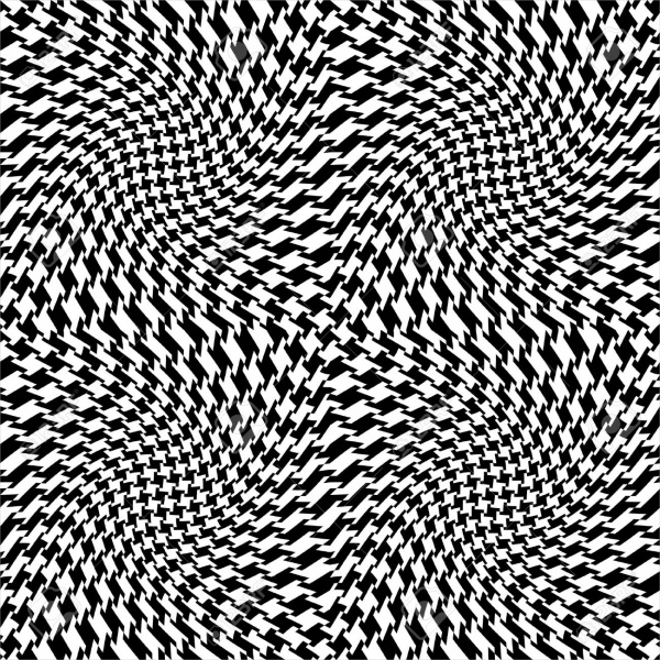 Abstract Houndstooth Pattern